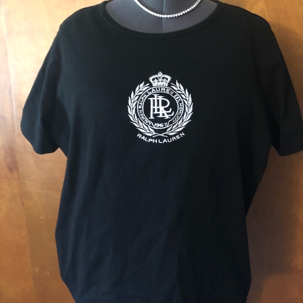 Ralph Lauren signature logo T-shirt. Classic🖤